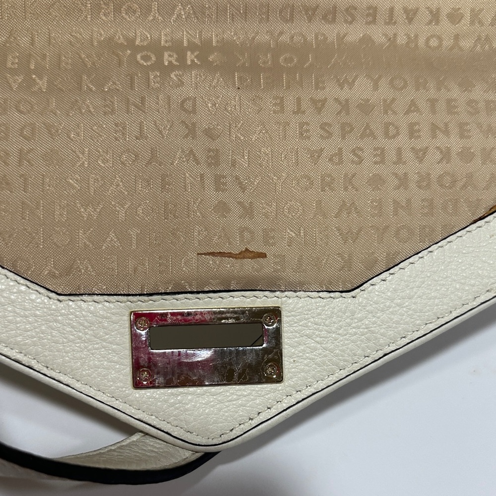 Kate Spade New York Wesley Place Small Laurel Satchel – Straw Leather Crossbody - Picture 9 of 14